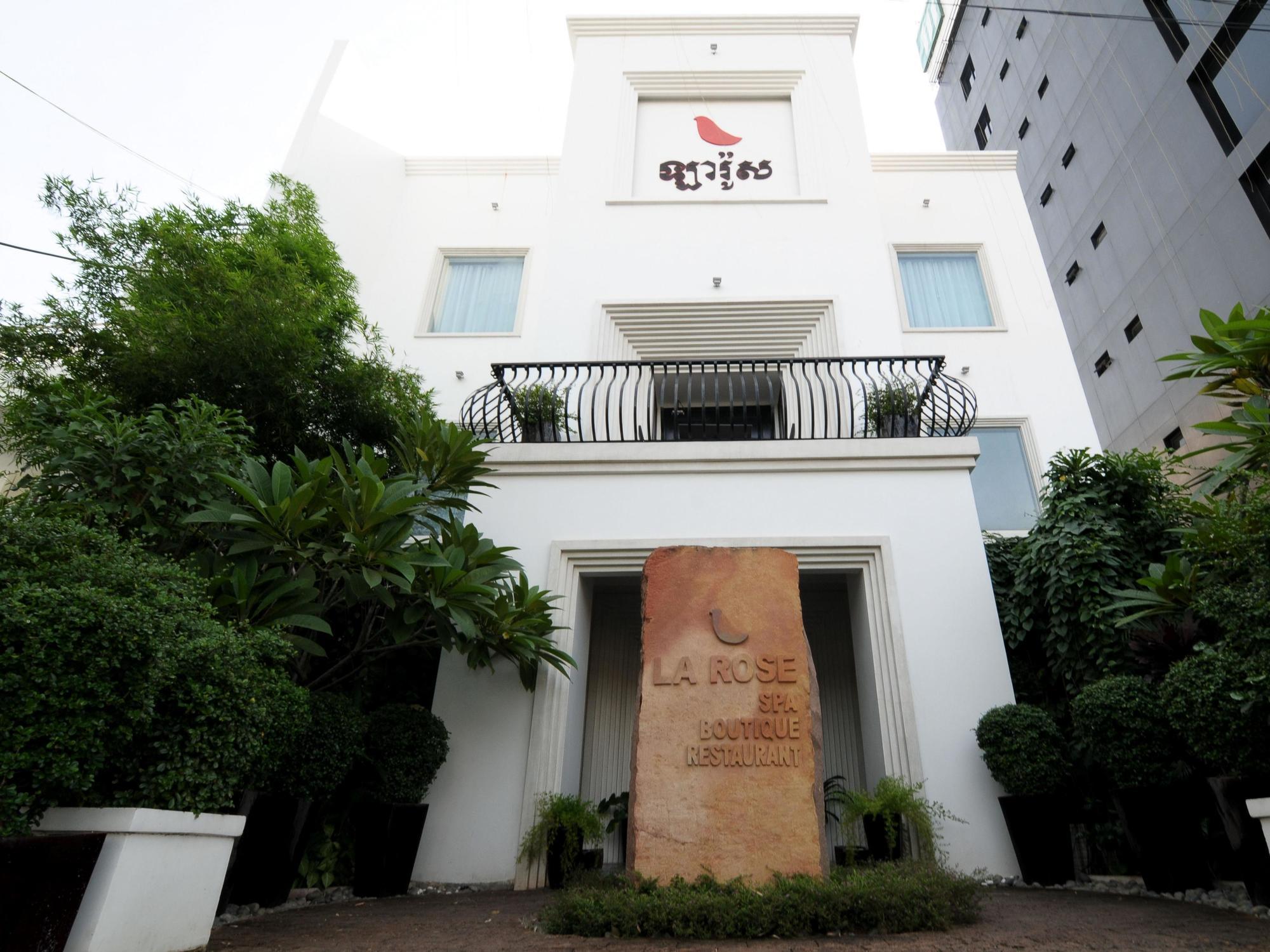 La Rose Hotel Boutique y Spa Phnom Penh Exterior foto